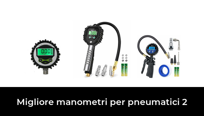 Manometro Pressione Gomme Digitale | Per Auto, Moto, Bici | Con Sgonfiatore E Rotazione 360° | Materiale Metallo - Foto 12