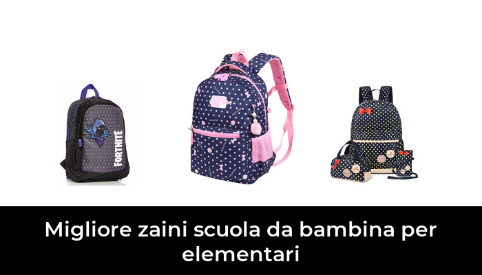 Set Zaino Scuola 3 Pezzi Per Bambine, Momuvo, Rosa Con Quadri E Fiocchi, 15.6 Pollici