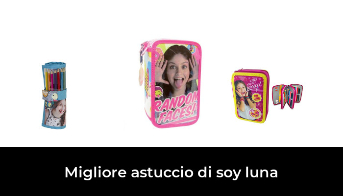 Astuccio Metallico Soy Luna - Con Cerniera, 20x6cm, Per Bambini, Decorato Con Stella Disney - Foto 2