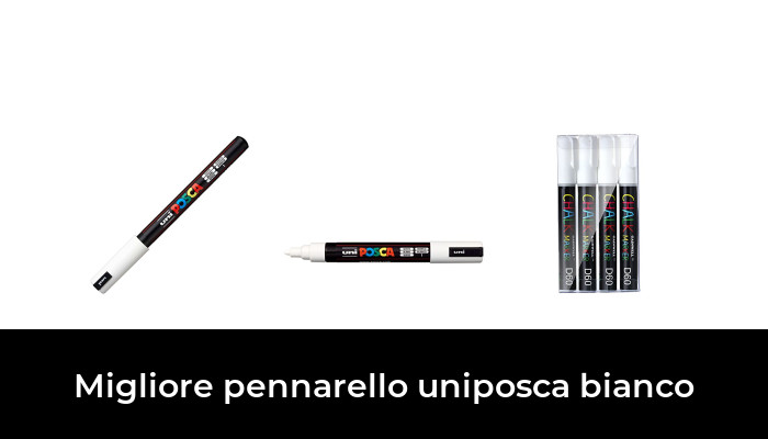 4902778916254 - PENNARELLO UNI POSCA MM.2,5 PC5M BIANCO 1 (COLORE BIANCO) - UNI - Foto 8