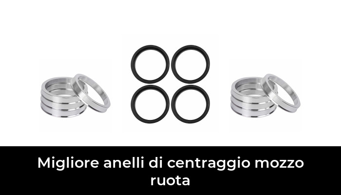 Kit 4 Boccole Anelli Di Centraggio Da 76,1 mm a 67,1 mm universali Cerchi Ruote