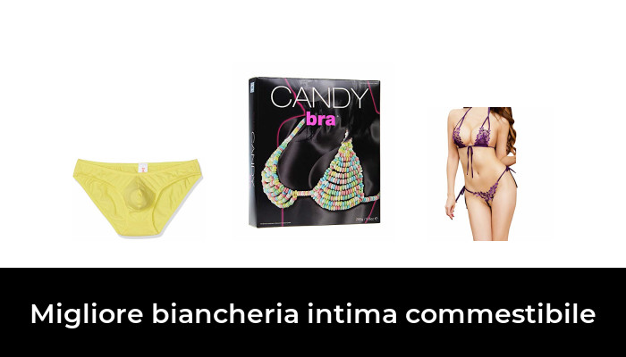 Intimax Corpetto E Tanga Commestibile Per Donna - Biancheria Intima Erotica (Pacco Da 1)