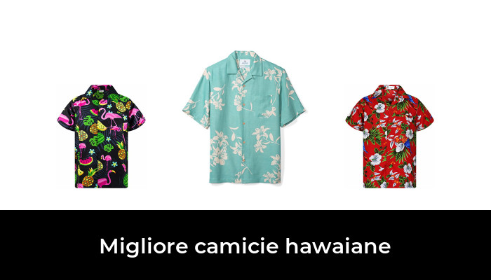 Stampa Hawaiana Tasca Frontale XS Foglie Verdi Fiore Viola King Kameha Funky Camicia Hawaiana da Uomo 6XL Maniche Corte 