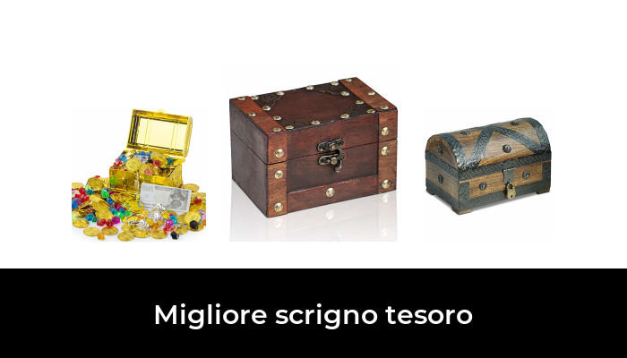 10 Mini Scrigni Del Tesoro In Legno Fai Da Te | 9x5x4,5 Cm Con Coperchio | Set Con Adesivi, Pennelli, Matite | Compleanno Bambini