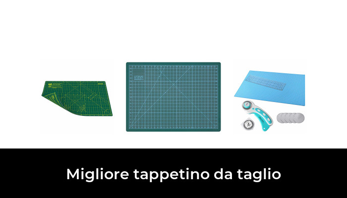 con griglia MAXKO Tappetino da taglio A2 ecologico in PVC riciclato // Supporto per taglio // Tappetino per taglio 60 x 45 cm autorigenerante