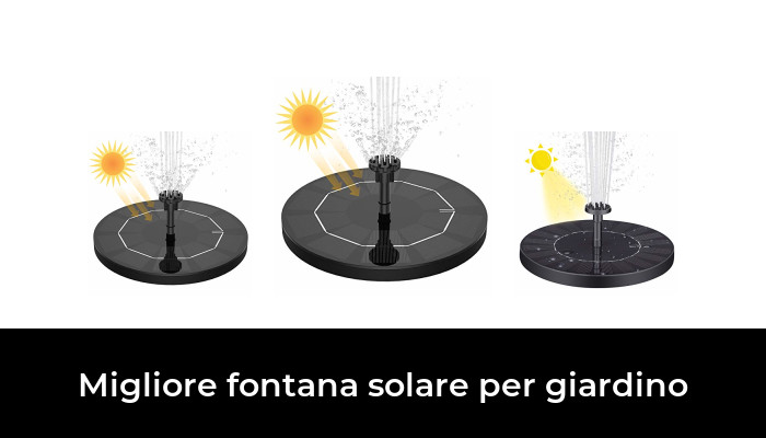 Pompa Per Fontana Solare Da 4 W Per Bagno Per Uccelli Con 9 Ugelli, Alimentata Da Giardino Piscina Acquario E Per Esterni 87156210 Pompa Per Fontana Solare Da 4 W Per Bagno Per Uccelli Con 9 Ugelli, Alimentata Da Giardino Piscina Acquario E Per Esterni 87156210