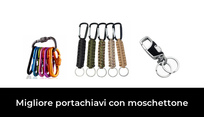 PORTACHIAVI AD ANELLO IN PELLE DI BUFALO NERA | Disponibile! | Lucleon