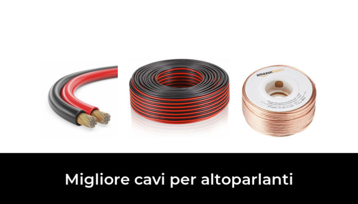 Lumonic Cavo Per Altoparlanti 25m Rosso/Nero 2x0,75mm² CCA – Doppio Cavo Hi-Fi Per Home Cinema