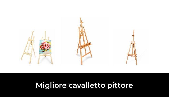 Confezione da 2 Cavalletto in Legno Piccolo per Pittura di Schizzi Cavalletto per Artisti di Piccole Dimensioni con Dieci Pennelli Espositore da Tavolo Portatile con Treppiede in Legno