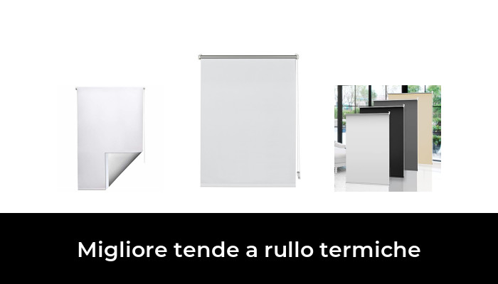 EUGAD Tende a Rullo per Interni Tenda Avvolgibile Oscurante con Rivestimento Termico per Finestre Klemmfix Kit di Montaggio Compreso 100x210cm Grigio 0177JL 