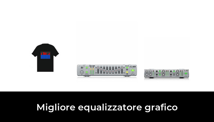 Kuuleyn Equalizzatore per auto a 7 bande equalizzatore per auto Automotive 7 bande con grafica 3,5 mm AUX-IN Sintonizzatore stereo per automobile