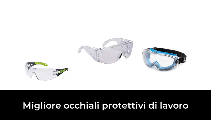 3 pz. Adatto per cantiere bici e jogging Antiappanamento Stanghette regolabili in lunghezza ed inclinazione laboratorio antigraffio trasparente Dräger occhiali prottetivi X-pect 8340