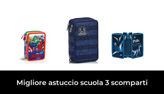 Astuccio a tre comparti dinosaurio vuoto