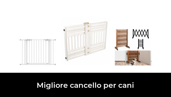 LAOSHIZI Cancelli per Cani Portatile Pieghevole Recinzione per Cani per cancello,Scale,Auto Nero