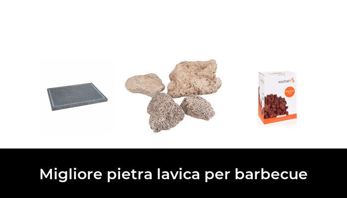 HENDI Pietra lavica, Fine/Piccola, per Diversi Tipi di Griglie e Barbecue a Gas, Roccia