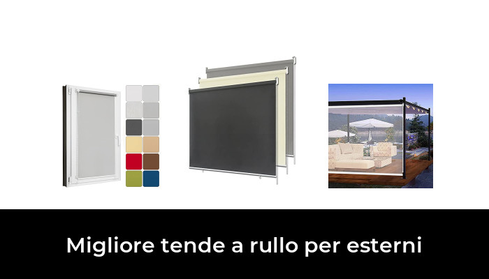 Doppia tenda avvolgibile senza viti bianco UISEBRT Klemmfix 120*175 cm Tessuto Metallo 
