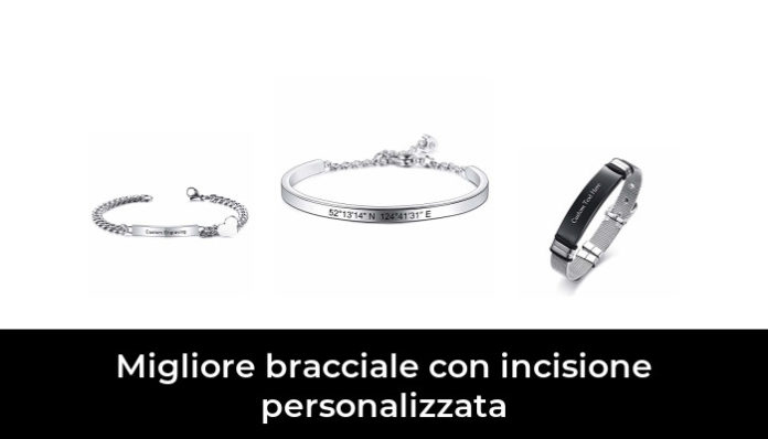 Bracciale Bracciale Con Targhetta In Argento Sterling 15cm - Personalizzabile Con Incisione Regalo Incisione - Foto 9
