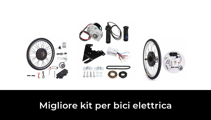 Niczu Kit di Conversione Bici Elettrica 20 24 26 27.5 28 29 Pollici 700C Ruota Anteriore, Kit Motore Mozzo Potente Bici Elettrica 36V 250W con Controller e Misuratore,28in