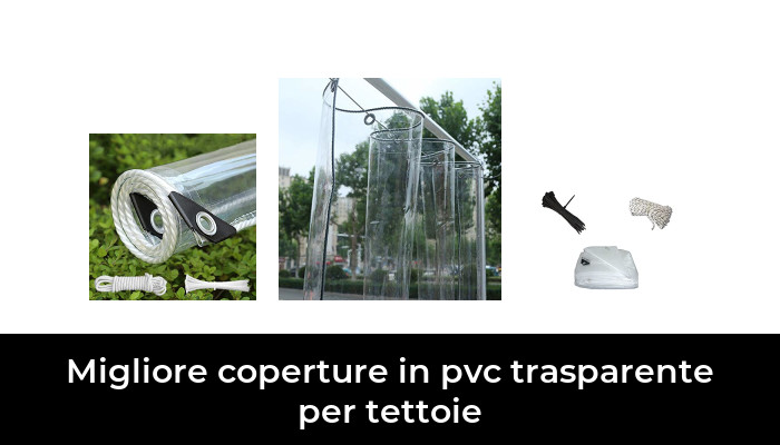 Telone Impermeabile per Esterno Trasparente Telo Occhiellato Telone Rinforzato in Film Anti-appannamento Telone Copertura Protezione Piante Telone Giardino Copertura Impermeabile (0.8*1.5M//2.6*4.9ft)