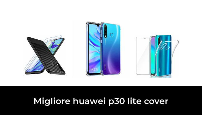 Cover Kwmobile Per Huawei P30 Lite E P30 Lite New Edition - Custodia In Silicone TPU Nero, Morbida, Antiscivolo E Antiurto