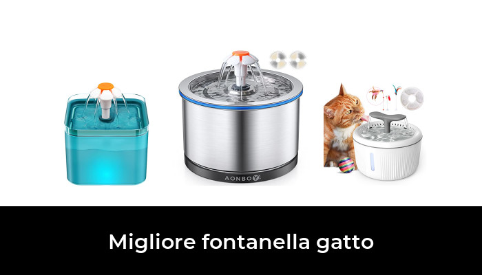 GIOTOHUN Fontanella Per Gatti Senza Fili 12 Filtris A Carbone + 12 - 9