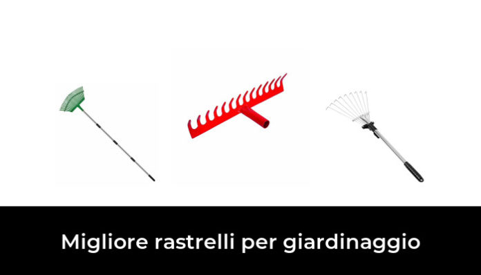 Rastrelli per diserbo, rastrelli da giardino a 7 denti, rastrelli per