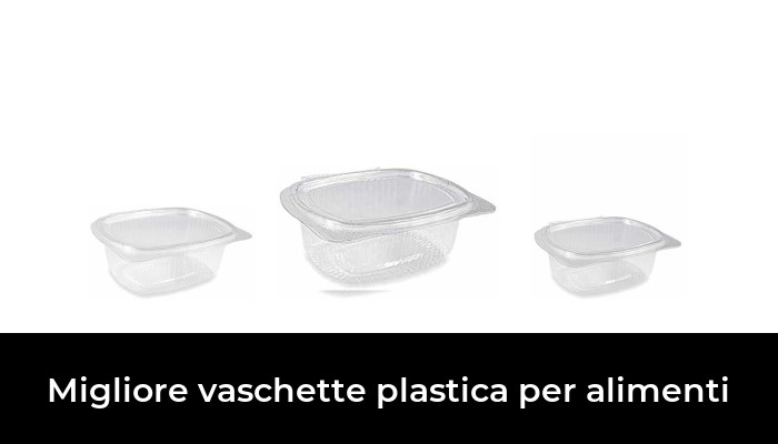 Vaschette Plastica PP Con Manico Per Frutta E Verdura - Contenitore 1kg Forato, Ideale Per Ortofrutta