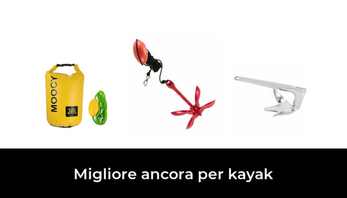 XKISS Ancora A Fungo Per Kayak, Piccola Barca E Gommone - Kit Con Cima 7,6mt E Galleggiante