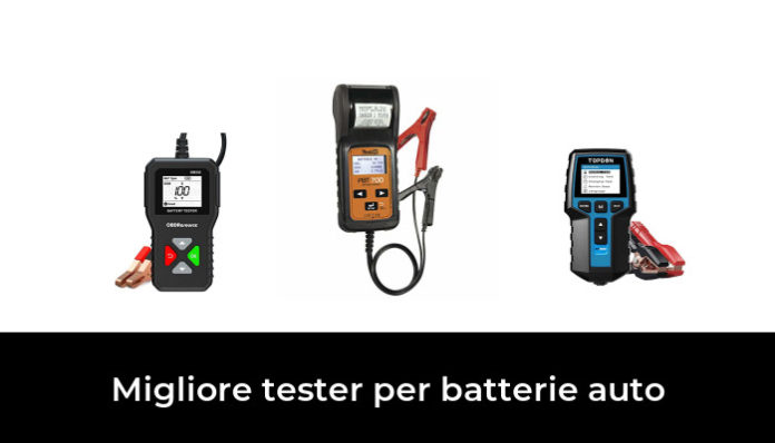 TOPDON BT200 Tester Batteria Auto | Analizzatore 12V/24V Per Auto, Camion, Barche | Display LCD A Colori