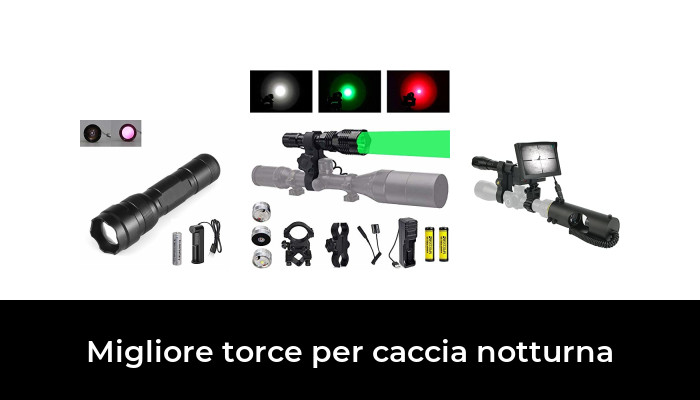 Torcia Tattica IR 940nm Zoomabile 10W LED – Visione Notturna Per Caccia E Osservazione – Batterie 18650