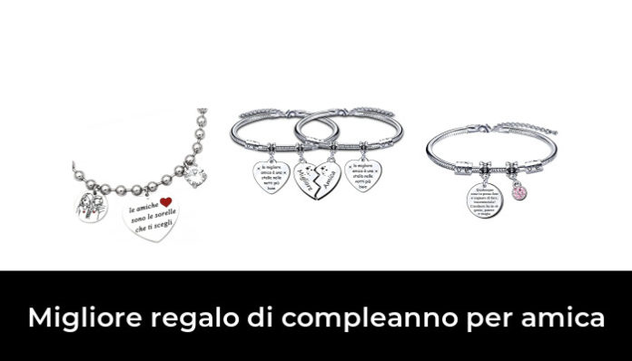 Braccialetto Amicizia Donna, Regalo Migliore Amico, Bracciale Con Ciondolo In Lega Regolabile, Gioiello Per Compleanno O Festa Della Mamma, Confezione Regalo