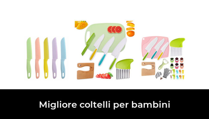 ZLemma Set Di Coltelli Per Bambini Con Anello Di Apprendimento – Lama In Acciaio Inox 420J2 E Manico In Palissandro