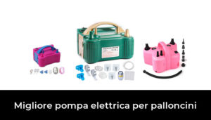 DSLIHA Pompa per palloncini, Gonfia palloncini, Pompa a gonfiaggio d