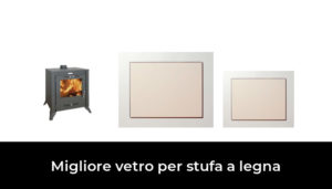 Vetro Ceramico Per Stufa A Legna Aduro 13 - 35x34,2 Cm, Spessore 4 Mm, Resistente Fino A 760°C
