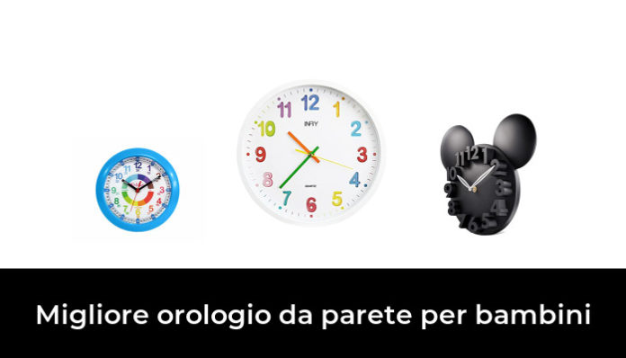 Kiddus Orologio da Parete Didattico per Bambini, Ragazzi | FindTheDeal