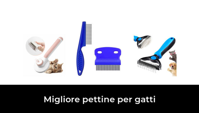Set Pettini Per Pulci Animali - 4 Pezzi Per Cani E Gatti