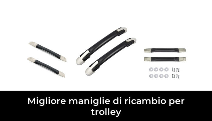 2 Maniglie Di Ricambio Per Valigie - 20 Cm, Plastica Resistente, Facili Da Installare - Foto 2