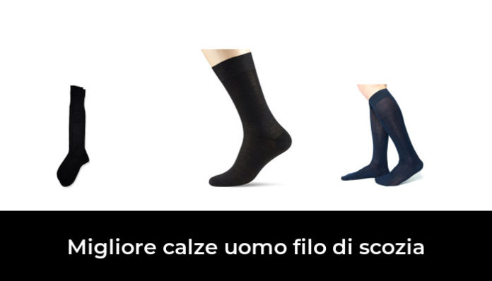 Calze Lunghe Uomo Ciocca Filo Di Scozia - Foto 4