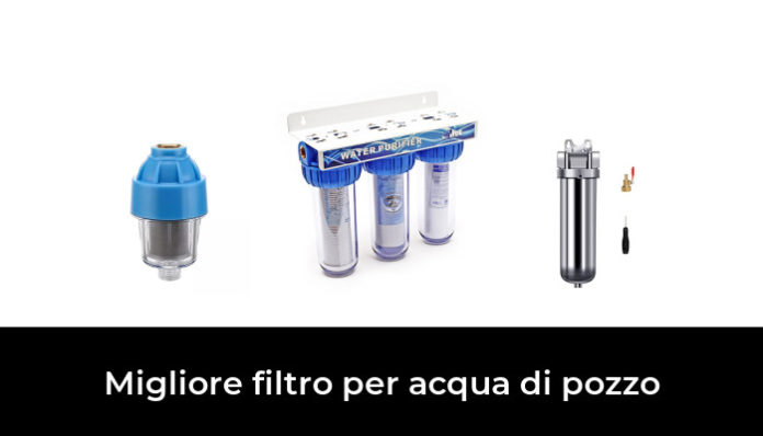 Filtro Acqua Pieghettato 5 Micron 25x11 Cm | Compatibile GE FXHSC, Culligan R50-BBSA, Pentek | Perfetto Per Pozzo, Confezione Da 6