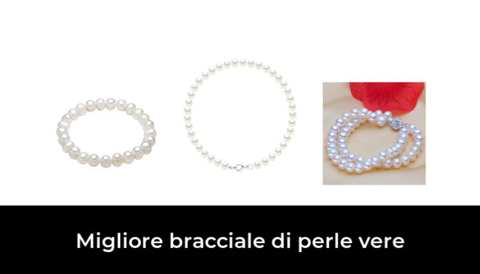 Bracciale Con Vere Perle D'Acqua Dolce - GD Signs - Placcato Oro 18K, Regolabile 15-19 Cm, Ipoallergenico