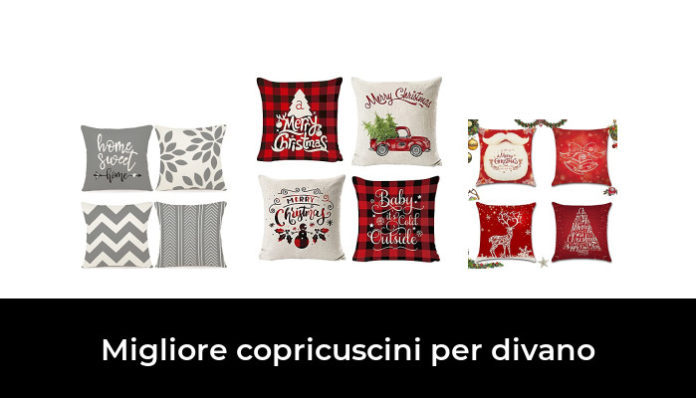 Copricuscini Natalizi 18X18 Set Di 4, Cuscini Decorativi Per Divano Sedie Panca~p120228529