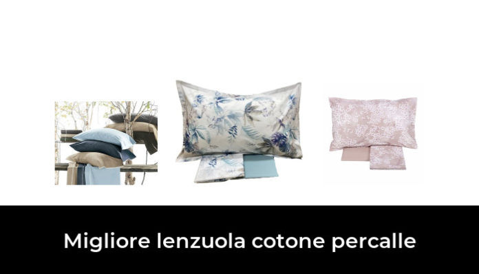 Lenzuola in cotone percalle 600 TC per letto XL - Lenzuola di cotone percalle Full XL - Lenzuola di cotone Full XL Size XL con tasca profonda lenzuola in cotone completo XL