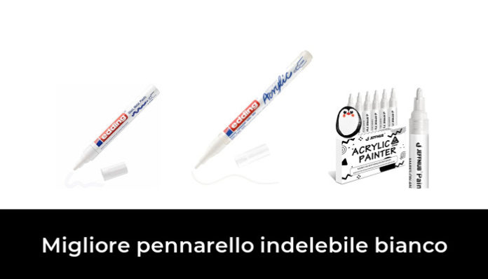 Pennarelli Per Pneumatici Bianchi Indelebili - Set Da 4 Pezzi, Waterproof, Per Gomme Auto, Moto, Legno, Vetro