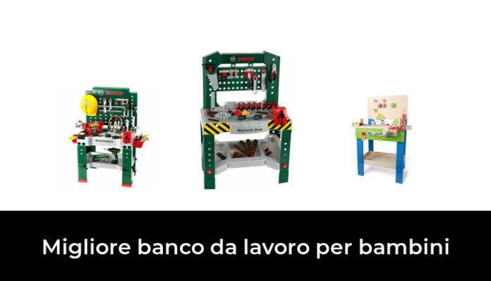 Boley Banco Da Lavoro Per Bambini Con Set Di Attrezzi 8 Pezzi - Gioco Interattivo 3+ Anni