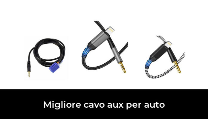 Certificato Apple MFi] Cavo AUX per Auto per iPhone, 1M Cavo Audio da
