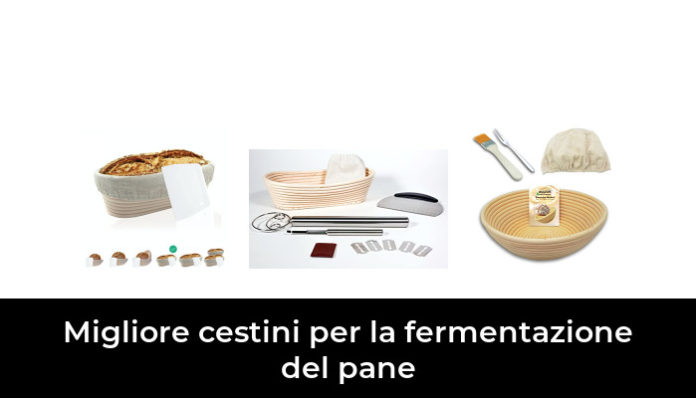 Bannetons Per Pane, 25x15x8.5cm Cestini Di Fermentazione Per Pane, Bannetons Ovale In Rattan Con Copertura In Lino Utensile Da Cucina Per Appassionati Di Panificio Principianti E Professionali