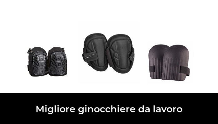 Ginocchiere Da Lavoro In Gomma EVA - Ammortizzate E Regolabili Per Giardinaggio, Edilizia