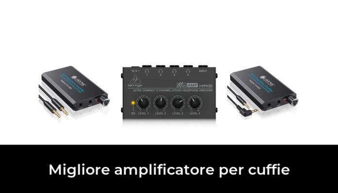 Amplificatore Cuffie, 3.5Mm Amplificatore per Cuffie Portatile 16-300 Amplifica Amplificatore Cuffie, 3.5Mm Amplificatore per Cuffie Portatile 16-300 Amplifica