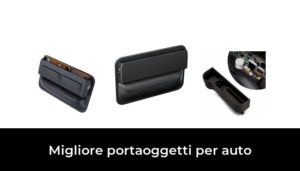 Cacturism Porta Documenti Auto - Organizzatore Vano Portaoggetti In Pelle, Per Libretto E Assicurazione, Patente E Carte