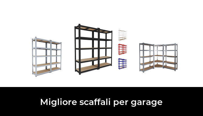 Scaffale Metallico Da Garage 101x40x91 Cm, 3 Ripiani Regolabili, Portata 680 Kg, Resistente E Antiruggine, Nero